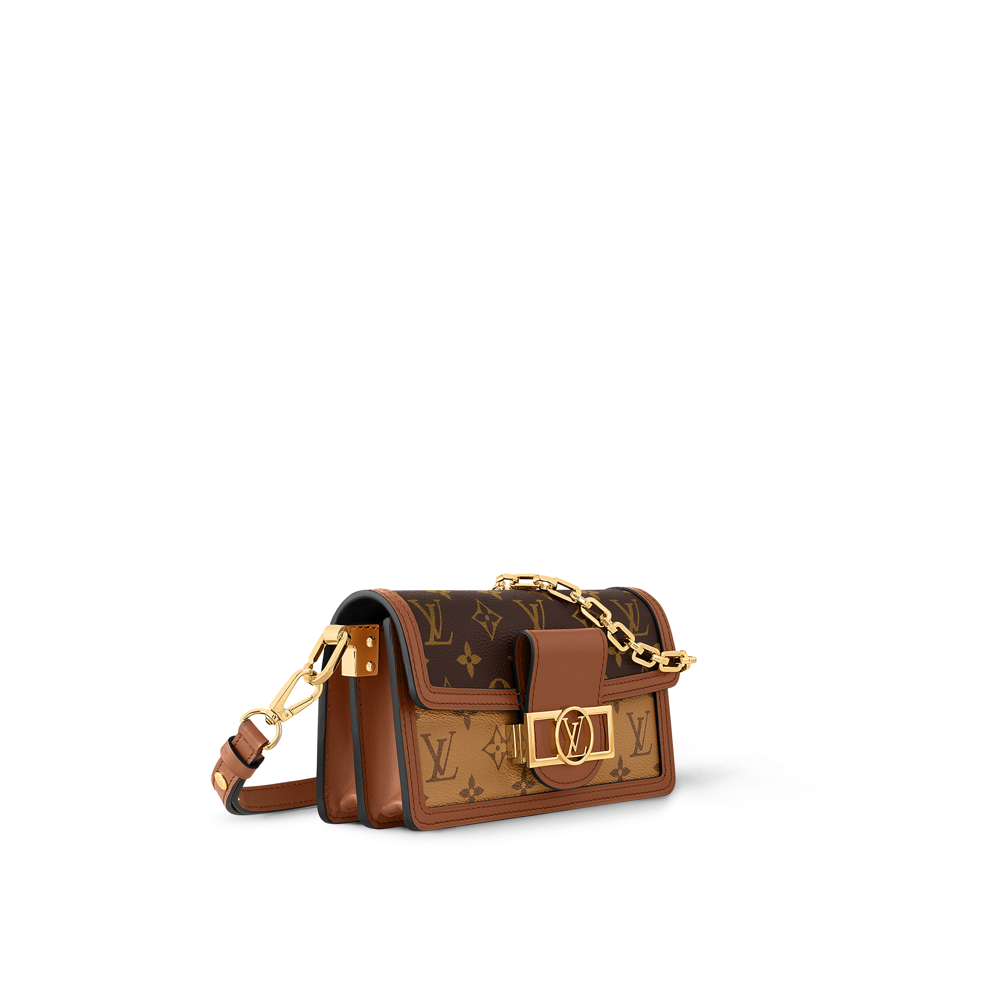 Dauphine East West Monogram Reverse Canvas - Handbags | LOUIS VUITTON